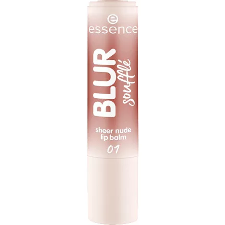 Essence Blur soufflé sheer nude, balsam do ust, 01, 3g