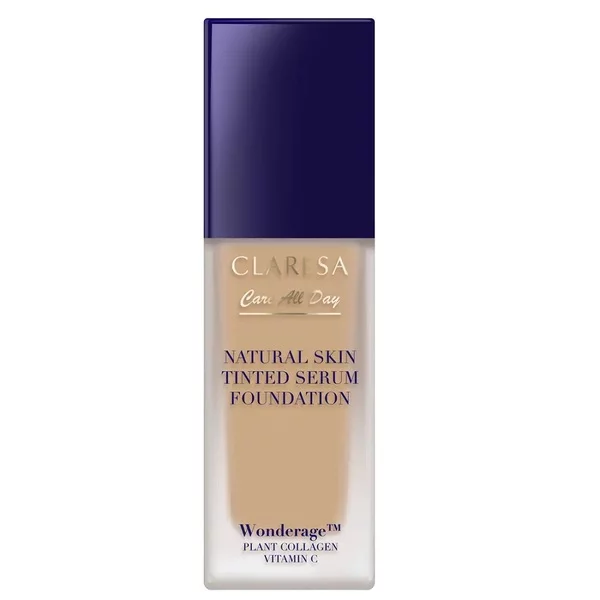 Claresa Natural Skin Tinted Serum Foundation podkład-serum z naturalnym wykończeniem 2WO Medium Olive 32ml