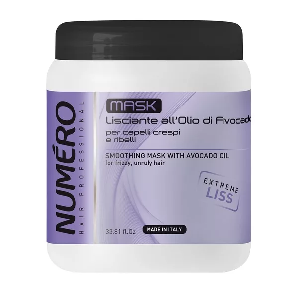 Numero Smoothing Mask With Avocado Oil wygładzająca maska z olejkiem z awokado 1000ml
