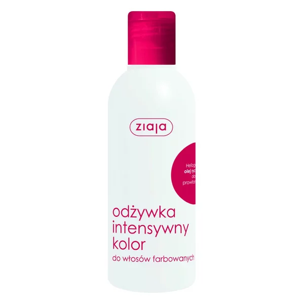 Ziaja, odżywka do włosów Intensywny Kolor z olejem rycynowym, 200ml