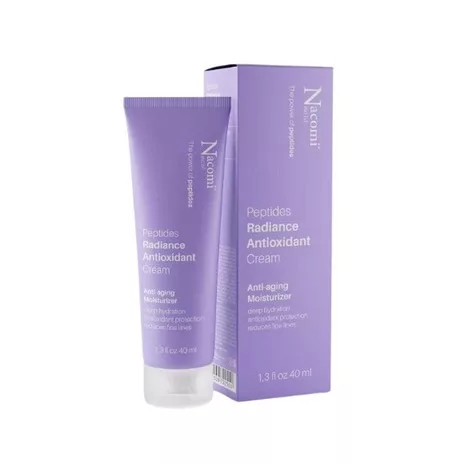 Nacomi Next Level, krem antyoksydacyjny z peptydami do twarzy, 40ml