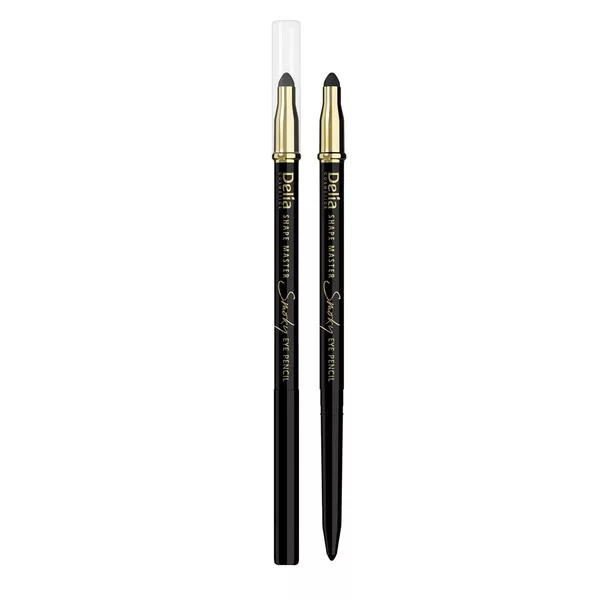 Delia Shape Master Smoky kredka do oczu z gąbeczką 36 Black