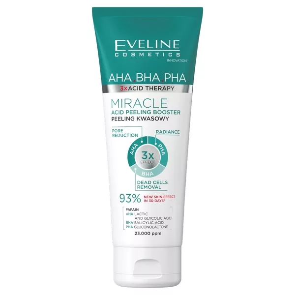 Eveline Cosmetics 3 x Acid Therapy peeling kwasowy 75ml