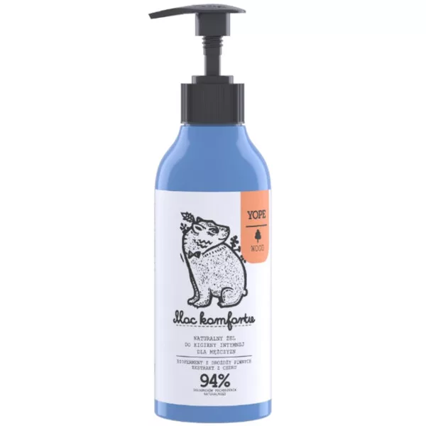 Yope Moc Komfortu, naturalny żel do higieny intymnej dla mężczyzn, 300ml