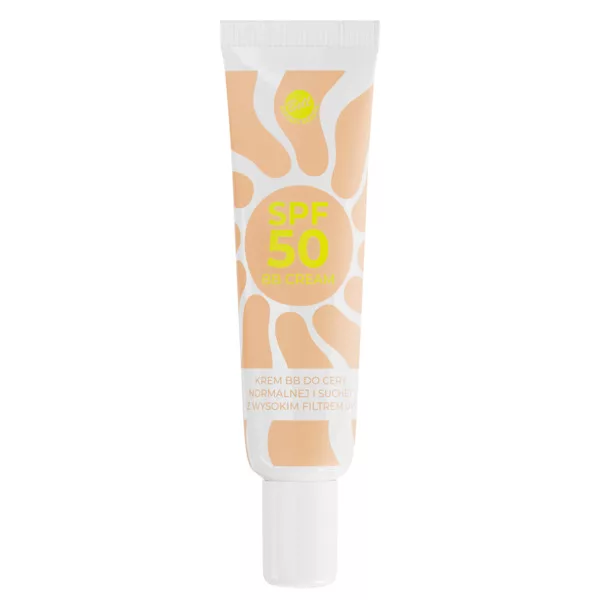 Bell Summer Vibes, BB Cream, kryjący krem BB z SPF50, 001