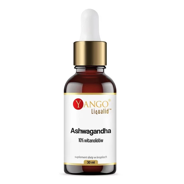 Yango Ashwagandha 10% witanolidów suplement diety w kroplach 30ml