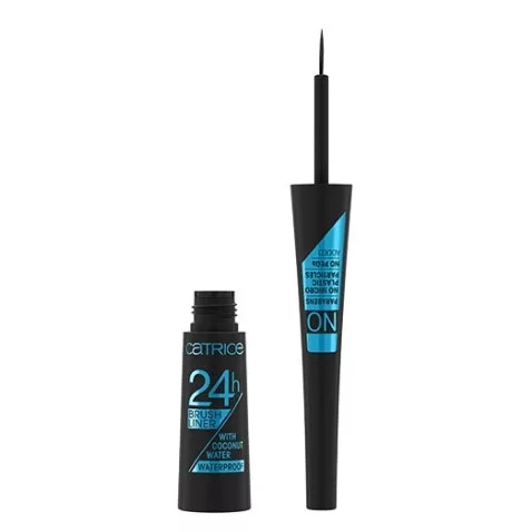 Catrice 24h, długotrwały eyeliner wodoodporny, czarny, 3ml