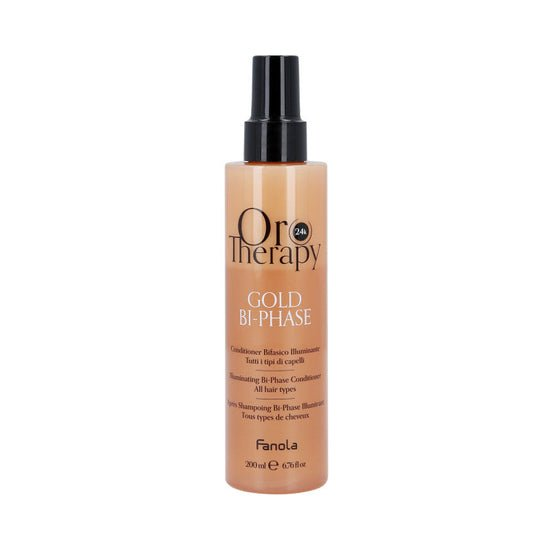 Fanola Oro 24k Therapy, odżywka dwufazowa w sprayu do włosów, 200ml