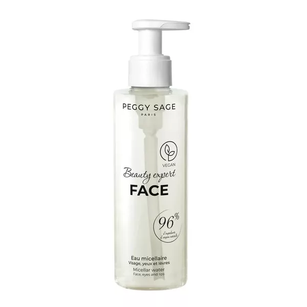 Peggy Sage, płyn micelarny do demakijażu twarzy, oczu i ust, 200ml