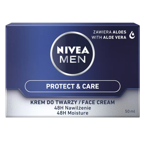 Nivea Men Protect & Care intensywnie nawilżający krem do twarzy 50ml