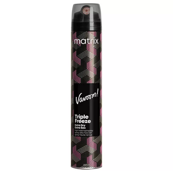 Matrix VaVoom Triple Freeze Extra Dry, lakier do włosów, bardzo mocno utrwalający, 300ml