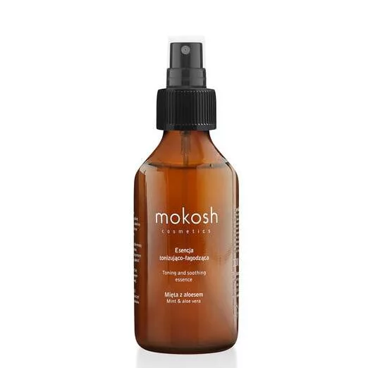 Mokosh, esencja tonizująco-łagodząca, mięta z aloesem, 100ml