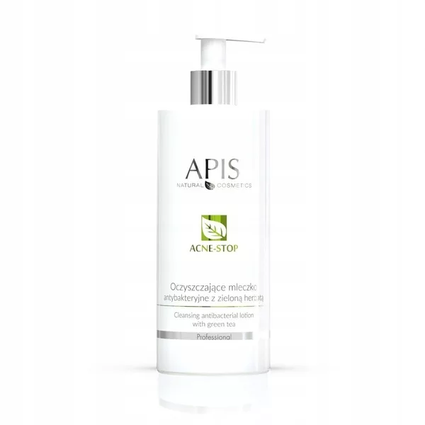 Apis Acne-stop Home terApis, mleczko do demakijażu z zieloną herbatą, 300ml