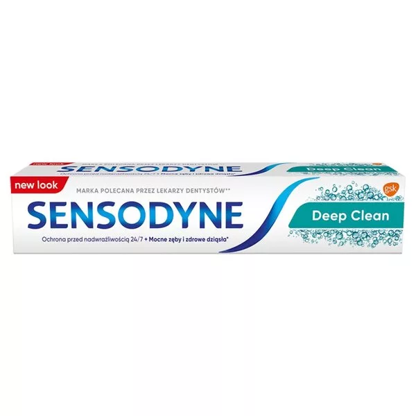 Sensodyne Deep Clean pasta do zębów z fluorkiem 75ml
