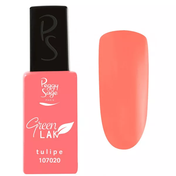 Peggy Sage Green Lak, lakier do paznokci utwardzany lampą UV/LED, tulipe, 10ml
