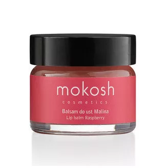 Mokosh, balsam do ust, malina, 15ml