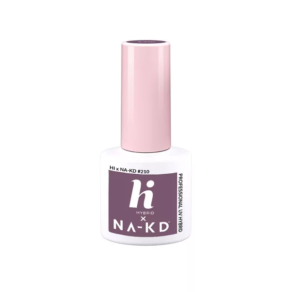 hi hybrid, lakier hybrydowy, 5ml, #210 Dusty Pink