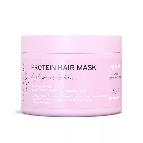 Trust My Sister, maska proteinowa do włosów wysokoporowatych, 200ml