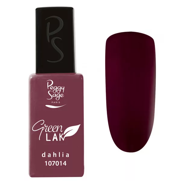 Peggy Sage Green Lak, lakier do paznokci utwardzany lampą UV/LED, dahlia, 10ml