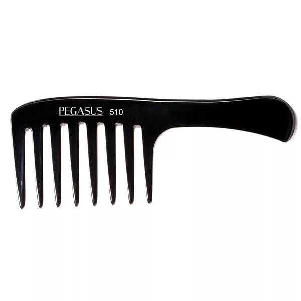 Grzebień barberski Pegasus 510 z twardego kauczuku