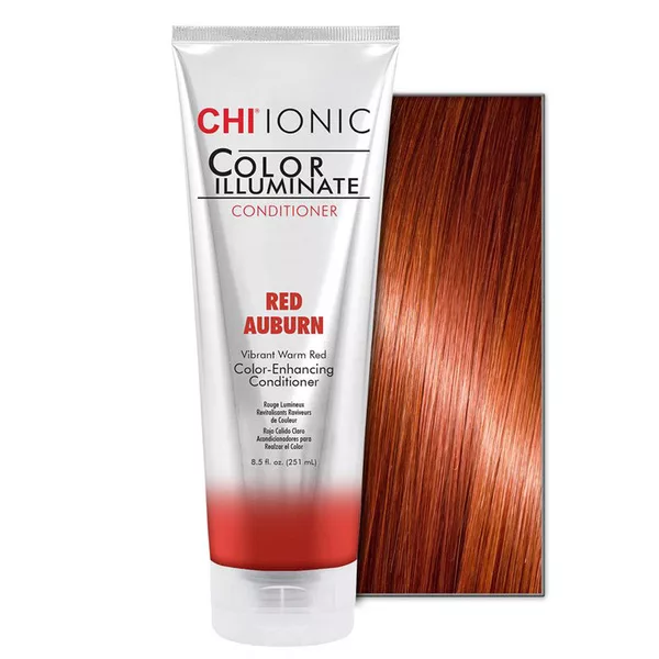 CHI Color Illuminate Conditioner, odżywka koloryzująca, Red Auburn, 251ml