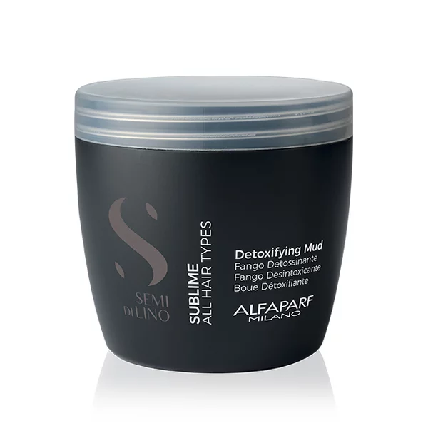 Alfaparf Milano Semi di Lino Sublime, maska błotna detoksykująca, 500ml