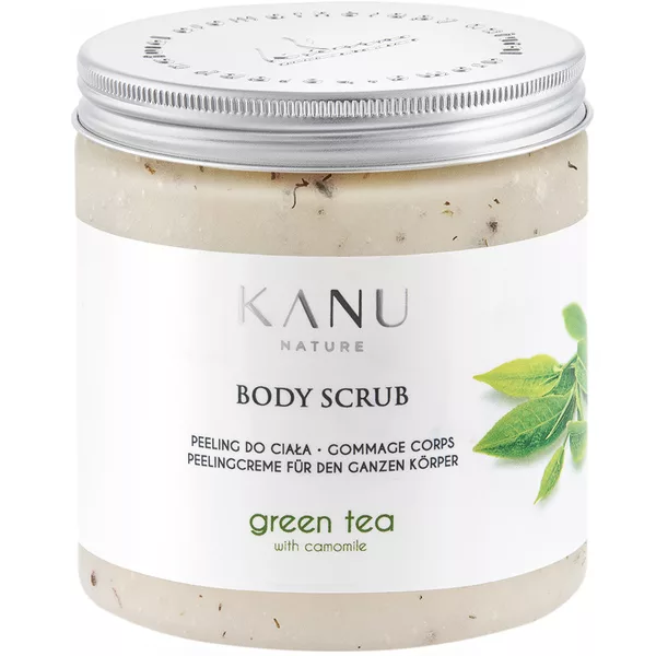 Kanu Nature, Peeling zielona herbata z rumiankiem, 350g