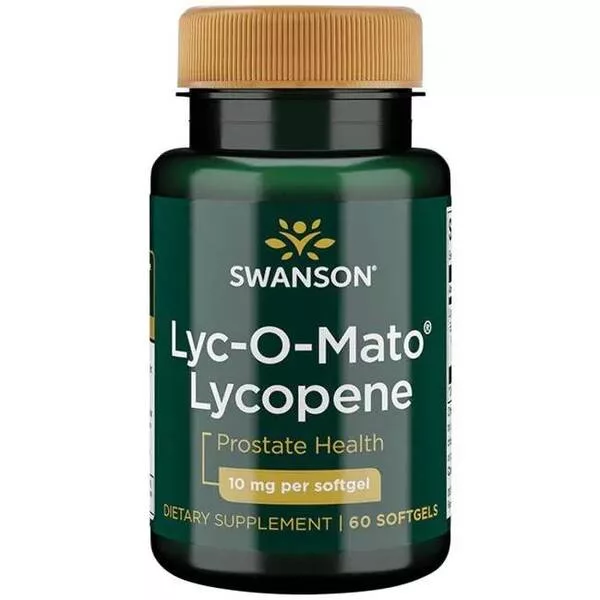 Swanson Lyc-O-Mato Likopen 10mg 60sgels