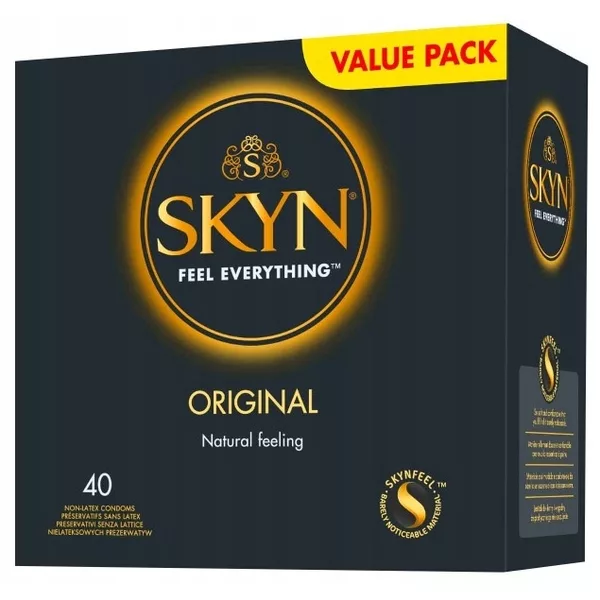 Unimil Skyn Original nielateksowe prezerwatywy 40szt