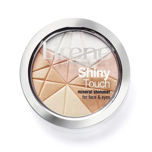 Lirene Shiny Touch Mineral Shimmer mineralny rozświetlacz do twarzy i oczu 9g