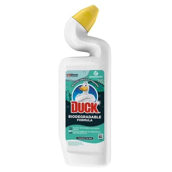 Duck Biodegradowalna Formuła Coastal Forest - żel do czyszczenia toalet, 750ml