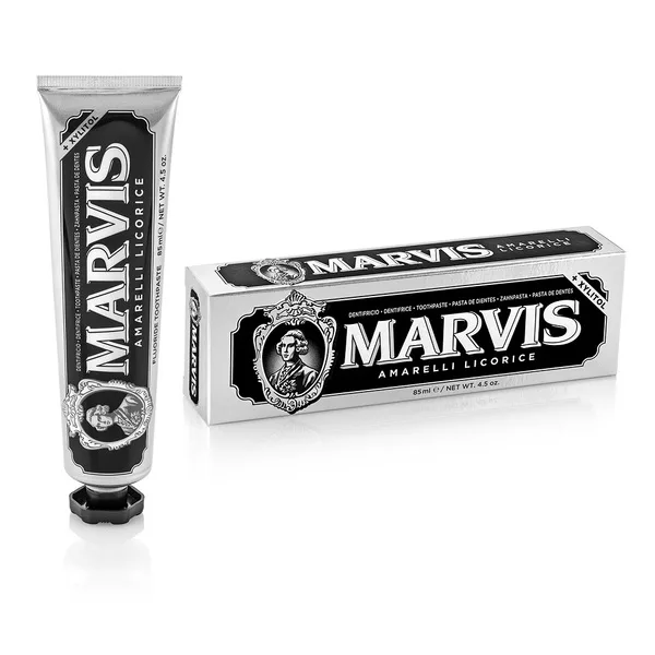 Marvis Fluoride Toothpaste pasta do zębów z fluorem Amarelli Licorice 85ml