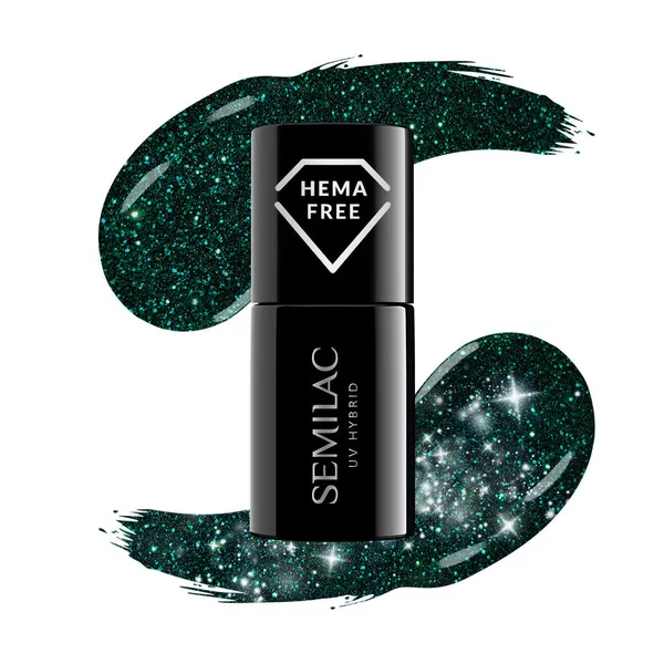 Semilac Flash, lakier hybrydowy, 456 Spectacular Night, 7ml