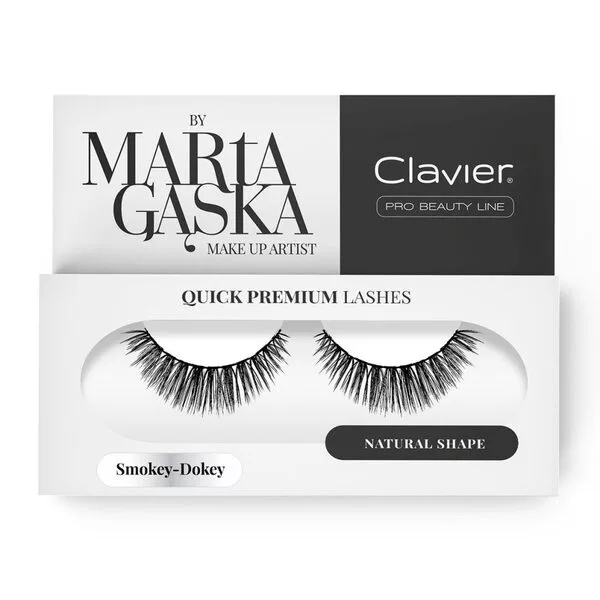 Clavier Quick Premium Lashes rzęsy na pasku Smokey-Dokey 809