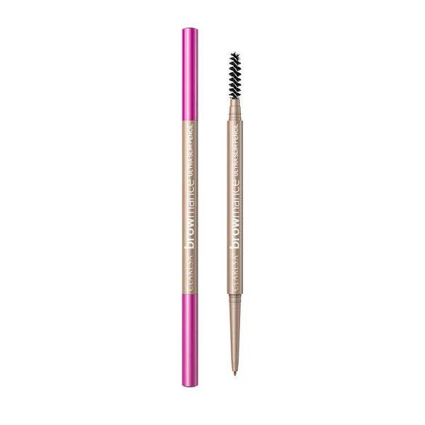 Claresa, BROWMANCE ultra slim pencil automatyczna kredka do brwi 01 soft brown