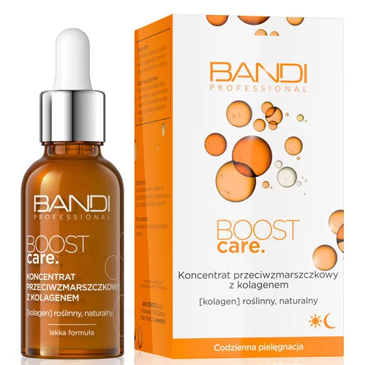Bandi Boost Care, koncentrat przeciwzmarszczkowy z kolagenem, 30ml