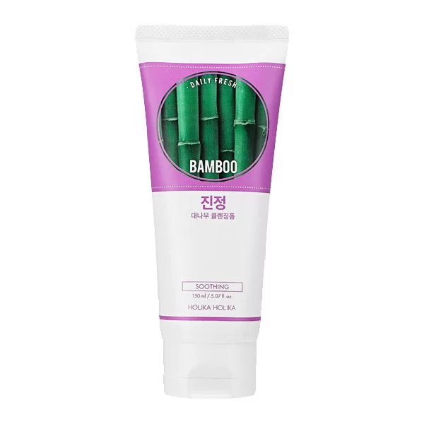 Holika Holika Daily Fresh, pianka oczyszczająca z bambusem, 150ml