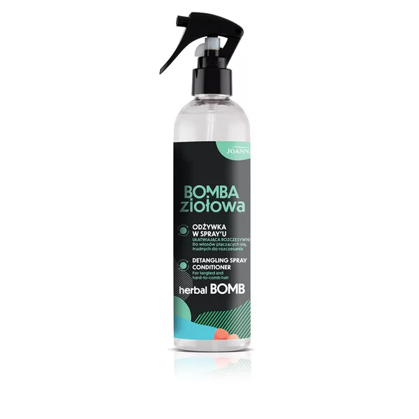 Joanna Bomba Ziołowa, odżywka w sprayu ułatwiająca rozczesywanie, 300ml