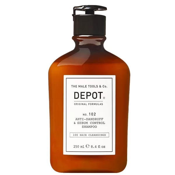 Depot No. 102, szampon przeciwłupieżowy i regulujący sebum, 250ml