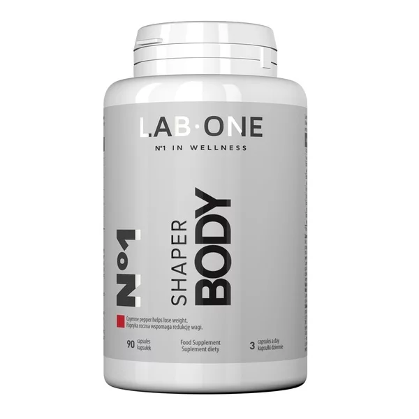 LAB ONE N°1 Shaper Body spalacz tłuszczu suplement diety 90 kapsułek