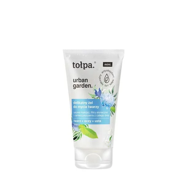 Tołpa Urban Garden, delikatny żel do mycia twarzy mini, 75ml