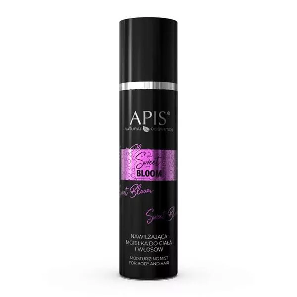 Apis Sweet Bloom, nawilżająca mgiełka do ciała i włosów, 150ml
