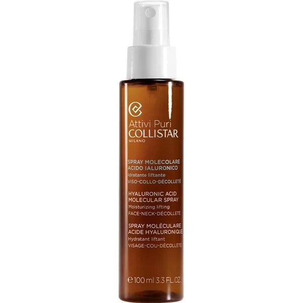 Collistar, Attivi Puri Spray Molecolare Hyaluronic Acid molekularny spray do twarzy z kwasem hialuronowym 100ml