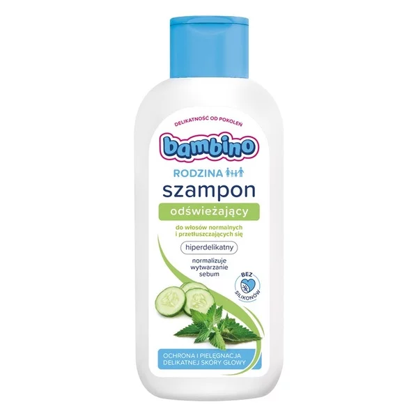 Bambino Rodzina szampon odświeżający dla dzieci i dorosłych, 400ml