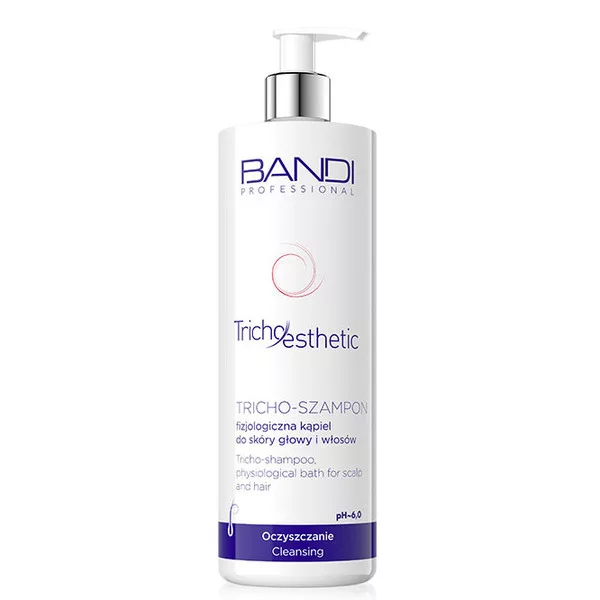 Bandi Tricho-Esthetic, tricho-szampon, fizjologiczna kąpiel do skóry głowy i włosów, 230ml
