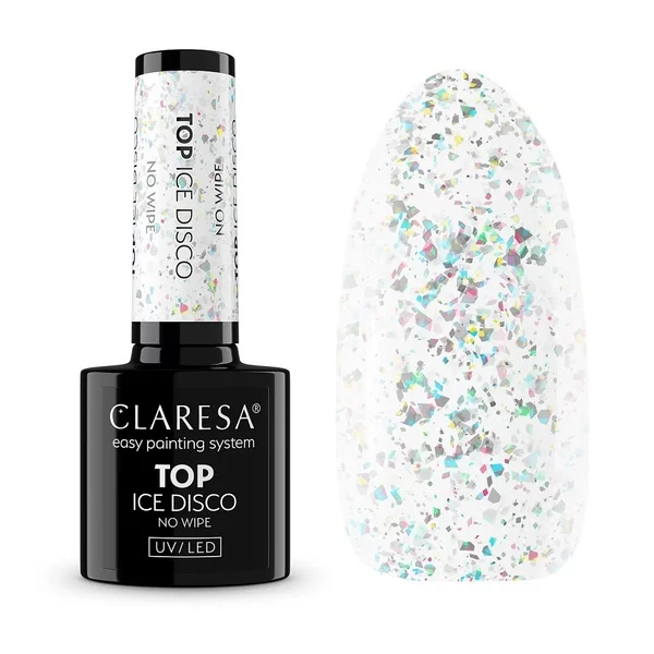 Claresa Top No Wipe Ice Disco top hybrydowy 5g