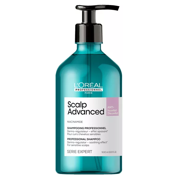 Loreal Scalp Advanced, szampon kojący, 500ml